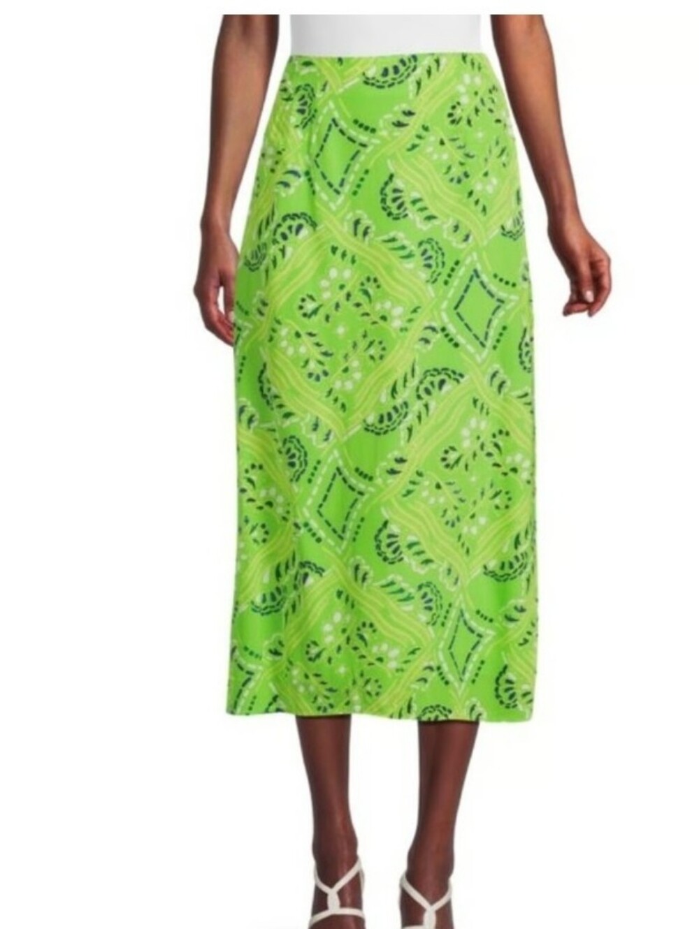 NWT Rhode Amy Skirt. Size 0 Midi